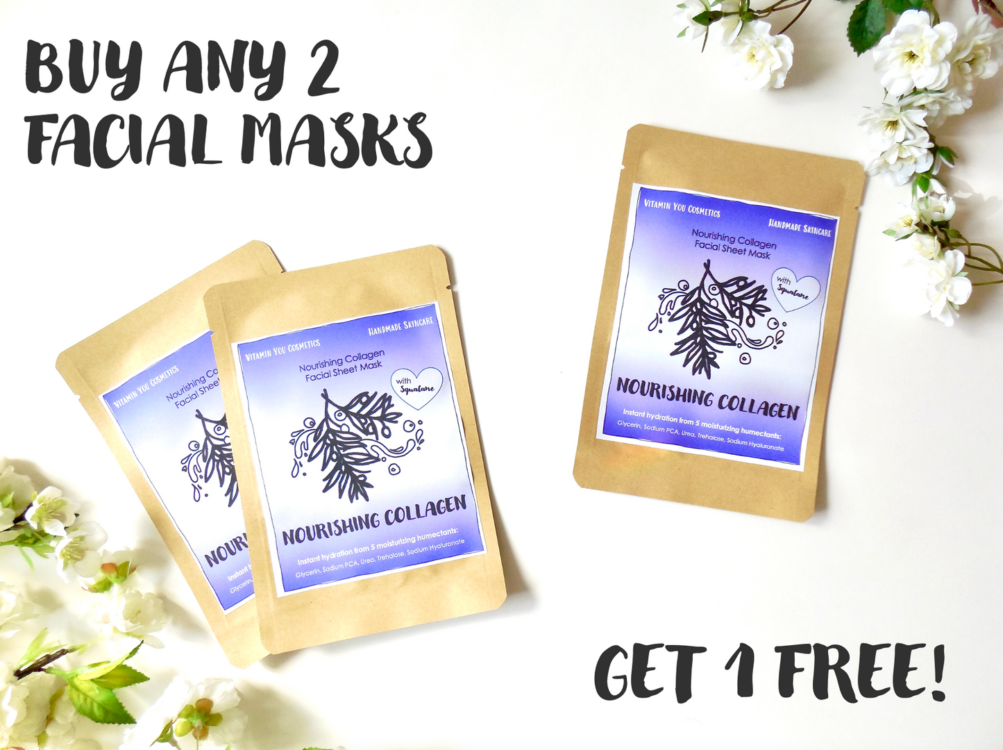 Buy 2 get 1 free bogo face masks online