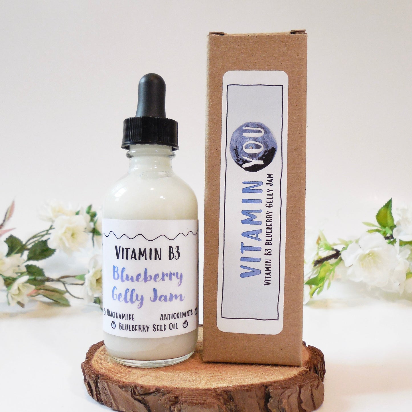 vitamin you cosmetics vitamin b3 blueberry gelly jam moisturizer
