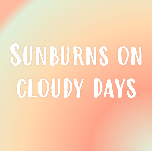 Sunburns on cloudy days. how do we get sunburn when its cloudy how do uv rays pass through clouds why do people get sunburn on cloudy days?