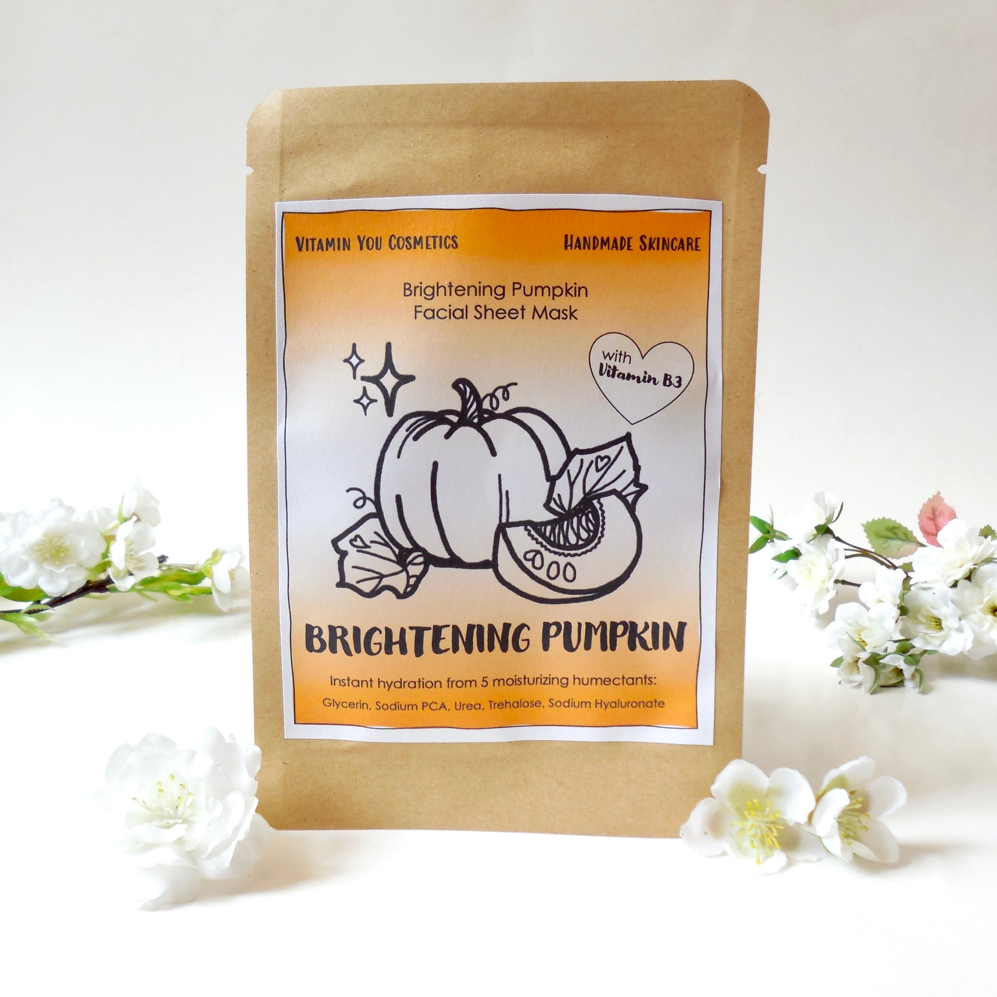 Brightening Pumpkin Facial Mask for Glowing Skin 