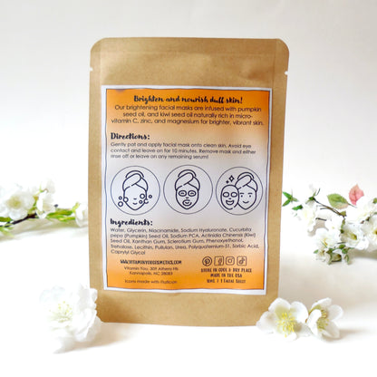 Brightening Pumpkin Facial Sheet Mask