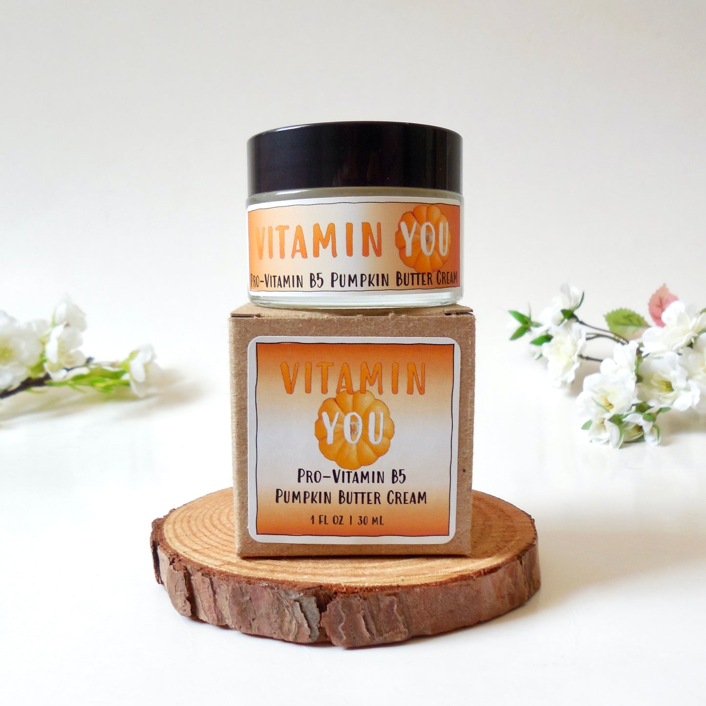 Brightening Pumpkin Facial Moisturizer Vitamin You Cosmetics Vitamin B5 Exfoliating Pumpkin Cream Gluten-free