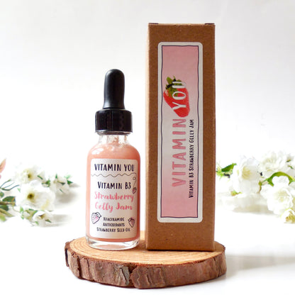 Vitamin You Cosmetics local north carolina skincare brand strawberry glowing skin serum