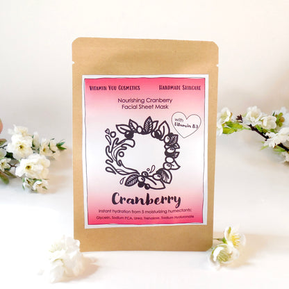 Nourishing Cranberry Facial Sheet Mask