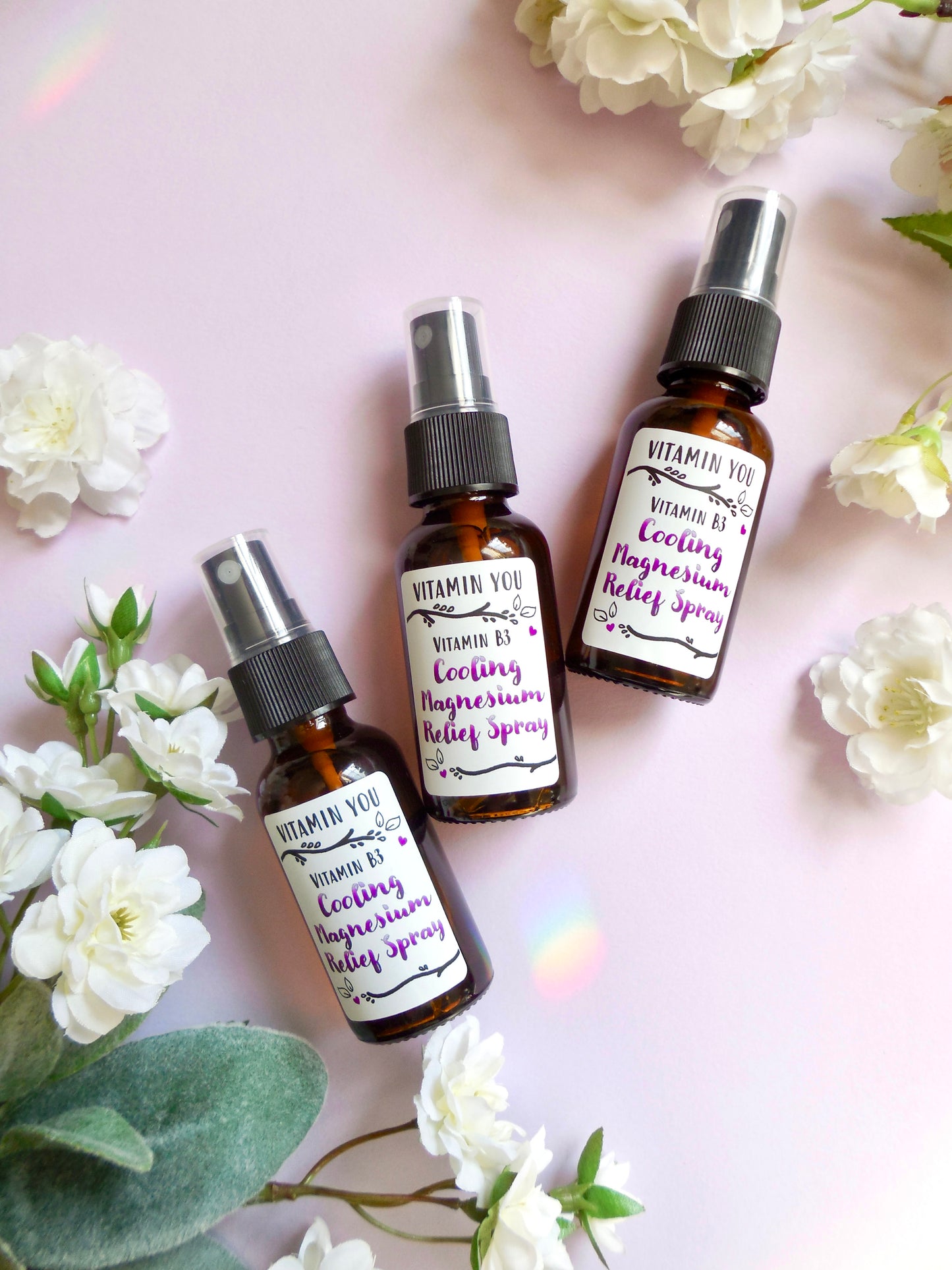 Vitamin B3 Cooling Magnesium Relief Spray