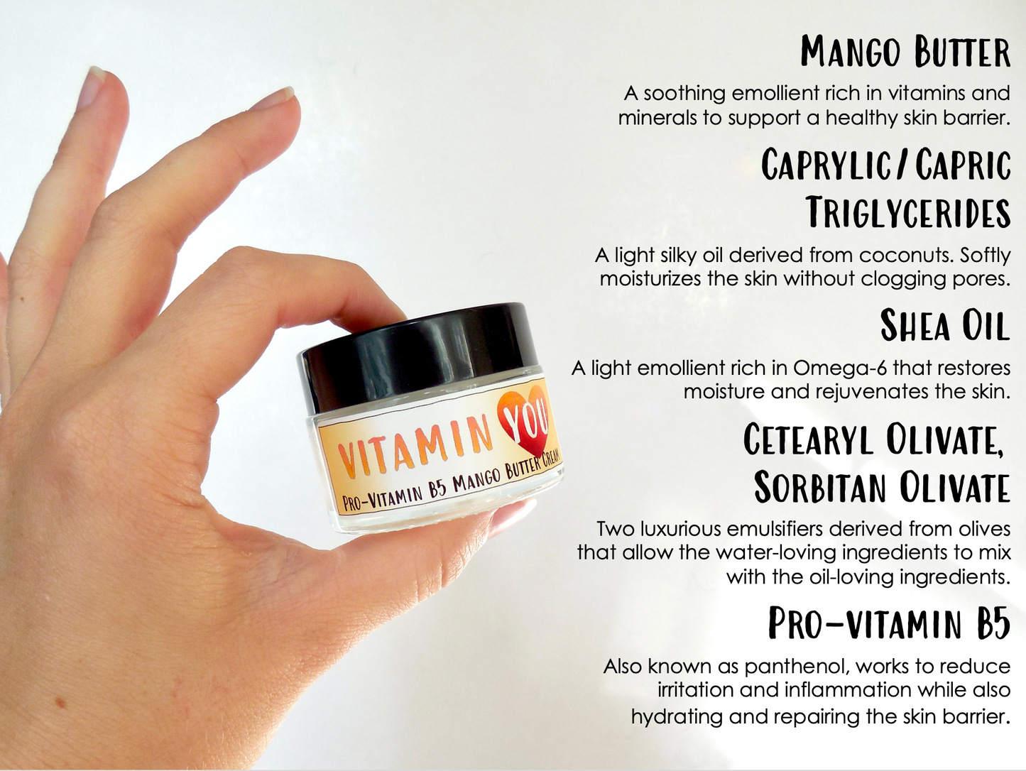 Vitamin B5 Mango Butter Cream