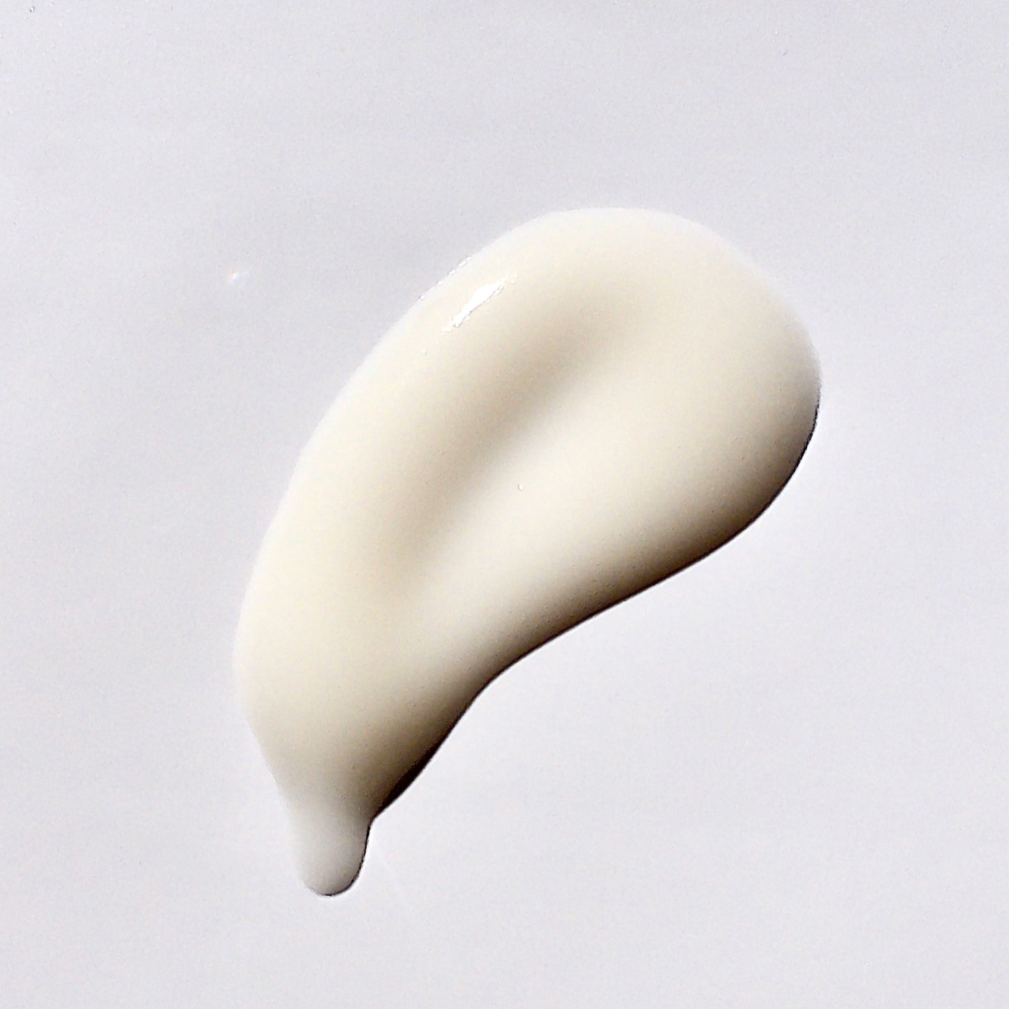 Close-up swatch of a green tea serum drop