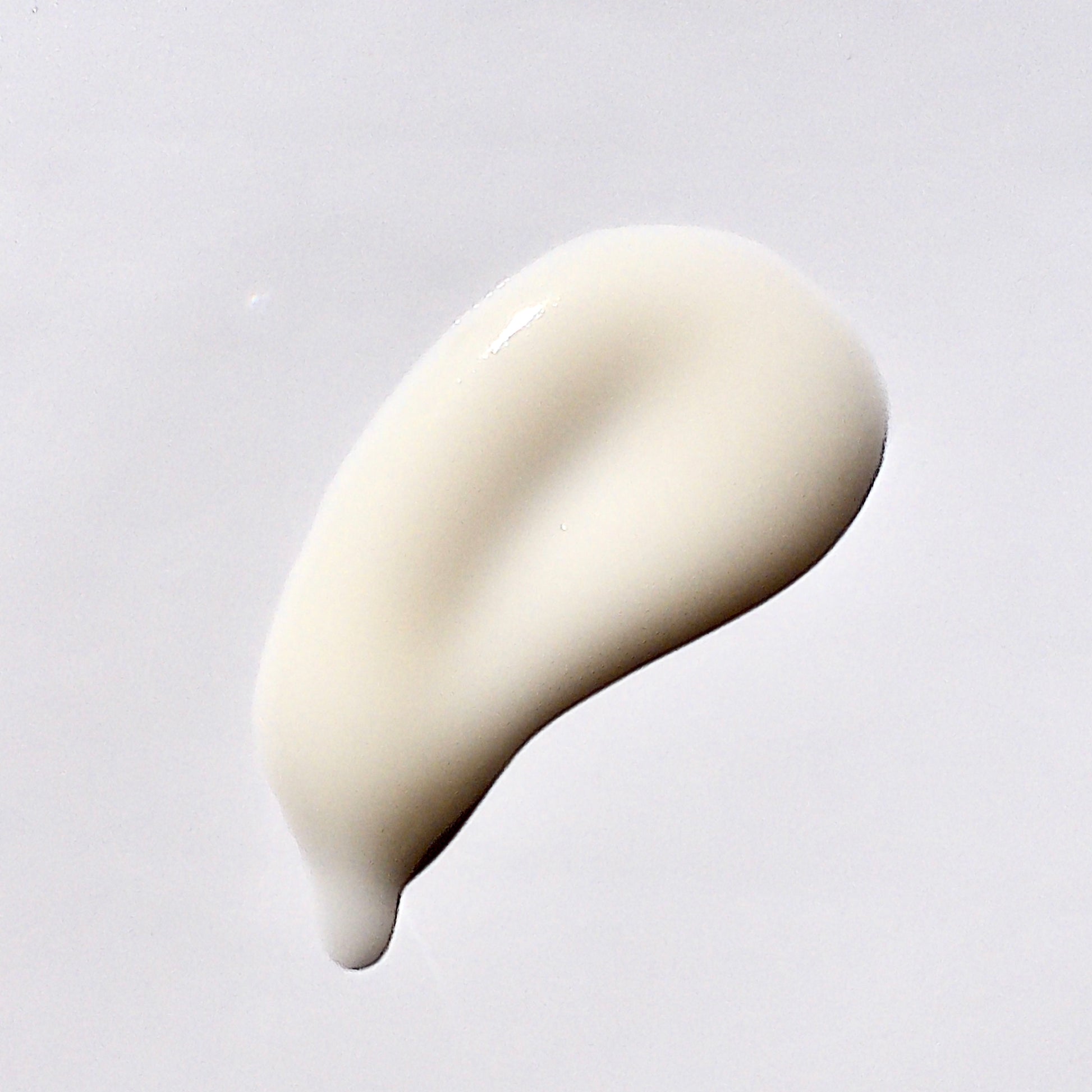 Close-up swatch of a green tea serum drop