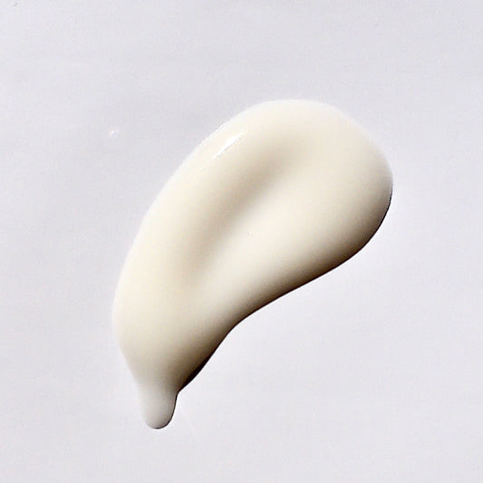 Close-up swatch of a green tea serum drop